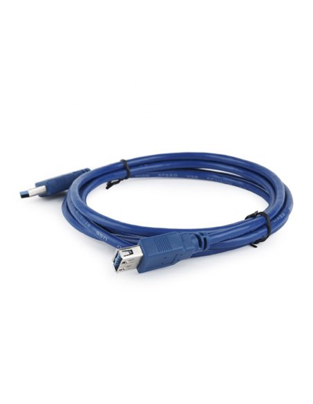 Удлинитель Cablexpert CCP-USB3-AMAF-6, USB Type-A (F)/USB Type-A (M), 1,8м, Синий