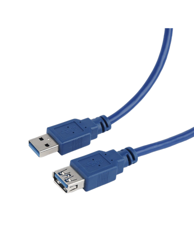 Удлинитель Cablexpert CCP-USB3-AMAF-6, USB Type-A (F)/USB Type-A (M), 1,8м, Синий