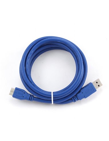 Cablu prelungitor Cablexpert CCP-USB3-AMAF-6, USB Type-A (F)/USB Type-A (M), 1,8m, Albastru