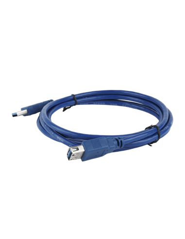 Cablu prelungitor Cablexpert CCP-USB3-AMAF-6, USB Type-A (F)/USB Type-A (M), 1,8m, Albastru
