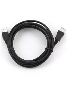 Удлинитель Cablexpert CCP-USB2-AMAF-10, USB Type-A (M)/USB Type-A (F), 3м, Чёрный 2