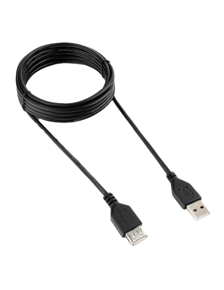 Cablu prelungitor Cablexpert CCP-USB2-AMAF-10, USB Type-A (M)/USB Type-A (F), 3m, Negru