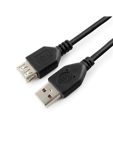 Cablu prelungitor Cablexpert CCP-USB2-AMAF-10, USB Type-A (M)/USB Type-A (F), 3m, Negru