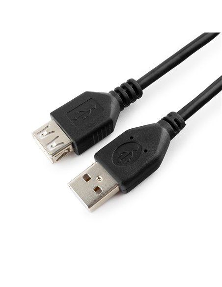 Cablu prelungitor Cablexpert CCP-USB2-AMAF-10, USB Type-A (M)/USB Type-A (F), 3m, Negru