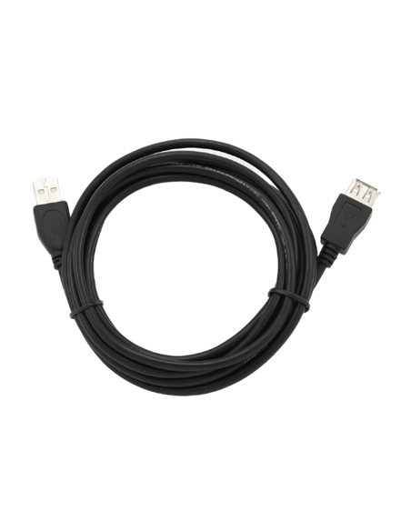 Cablu prelungitor Cablexpert CCP-USB2-AMAF-10, USB Type-A (M)/USB Type-A (F), 3m, Negru