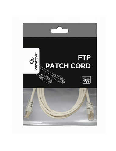 Патч-корд Cablexpert PP22-2M, Cat5e FTP, 2м, Серый