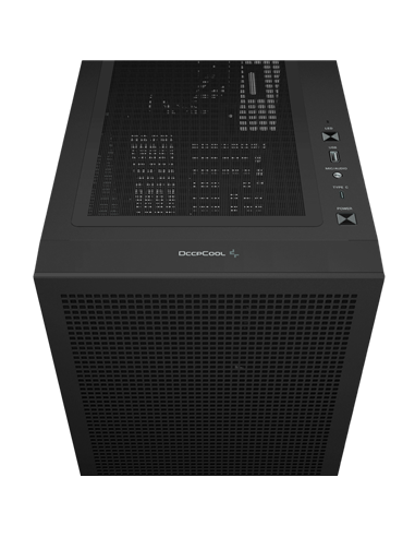 Компьютерный корпус Deepcool CH560 Digital, Midi-Tower, Без блока питания, Чёрный