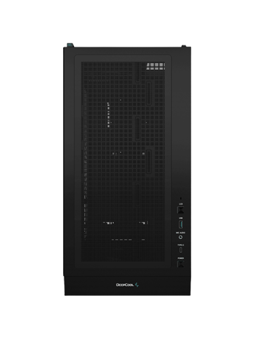 Компьютерный корпус Deepcool CH560 Digital, Midi-Tower, Без блока питания, Чёрный