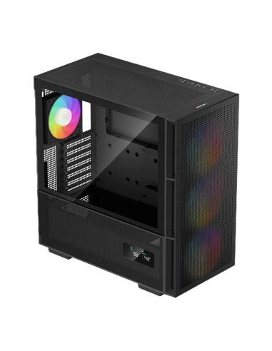 Carcasă PC Deepcool CH560 Digital, Midi-Tower, Fără PSU, Negru