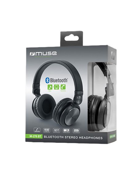 Căști MUSE M-276 BT, Negru