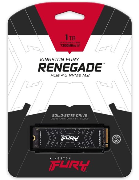 M.2 NVMe SSD Kingston Fury Renegade 1ТБ (SFYRS/1000G)