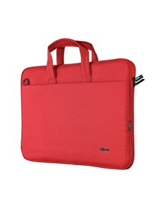 Trust NB bag 16” Bologna, Eco-friendly Slim laptop bag for 16” laptops, (410 x 290mm), Red 2