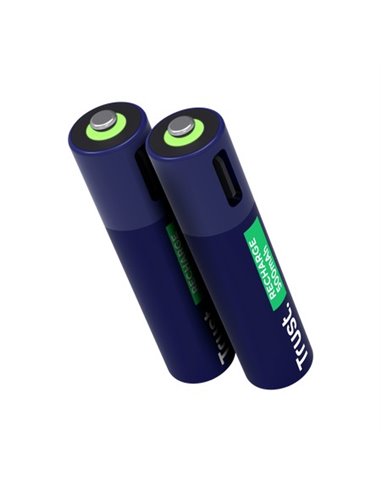 Trust Baterie reincarcabila USB-C AAA/ 500 mAh/ up to 800 charge cycles/ 2 Pack