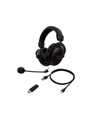 Беспроводные Игровые наушники HyperX Cloud II Core Wireless, Black, [6Y2G8AA]