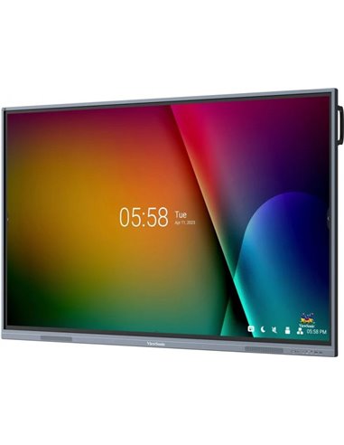 ViewSonic IFP7533, EDUCATION - Classroom Essentials, 75”(3840x2160), Android 11, 20 Multi Touch, 9H, 350nits, 4000:1, 4GB RAM...