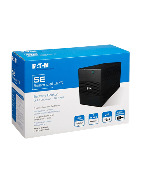 Sursă de alimentare neîntreruptibilă Eaton 5E650iUSB, Linear-interactiv, 650VA, Turn