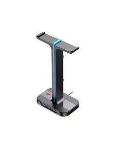 Подставка для игровой гарнитуры Havit TH650, USB, Чёрный 2