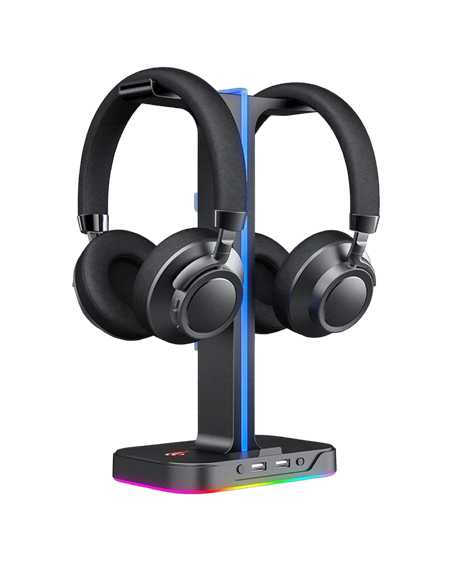 Stand pentru căști gaming Havit TH650, USB, Negru