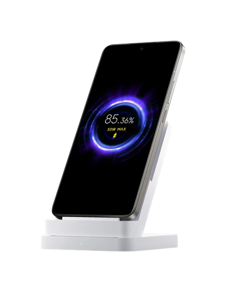 Stand pentru încărcare Xiaomi Wireless Charging Stand Pro, 50W, Alb