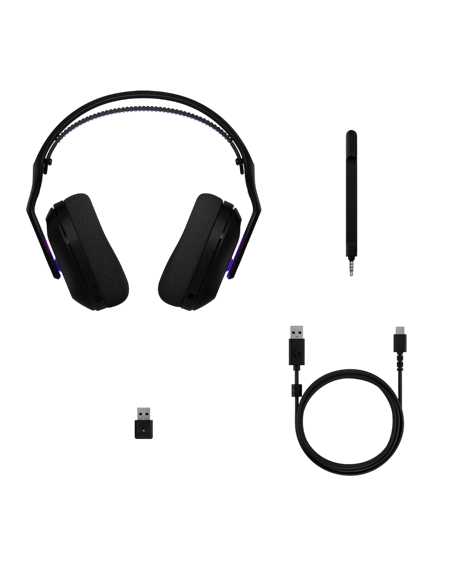 Căști Logitech G522, Bluetooth/USB, Negru