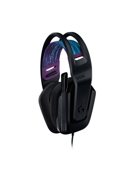 Căști gaming Logitech G335, Cu fir, Negru