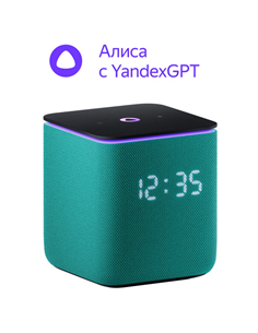 Умная колонка Yandex Station Midi YNDX-00054, YandexGPT, Zigbee, Изумрудный
