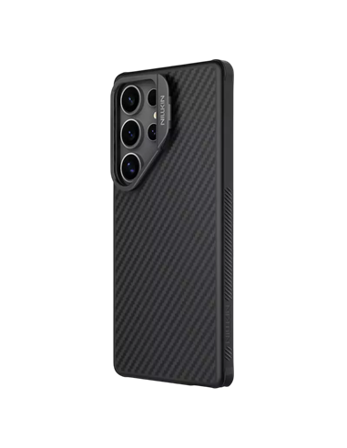 Husă Nillkin CarboProp Magnetic pentru Samsung Galaxy S25 Ultra, Negru