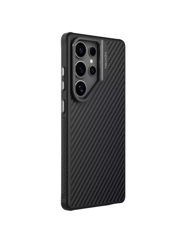 Husă Nillkin CarboProp Magnetic pentru Samsung Galaxy S25 Ultra, Negru