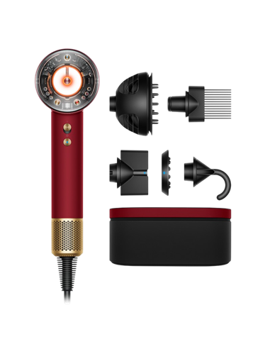 Фен Dyson Supersonic Nural HD16, 1600Вт, Red Velvet | Gold