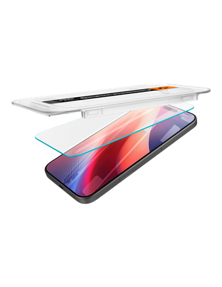 Sticlă de protecție Spigen iPhone 16 Glas. TR Slim, Transparent Sticlă de protecție Spigen iPhone 16 Glas. TR Slim, Transparent