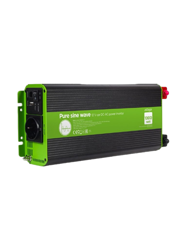 Invertor Auto Energenie EG-PWC-PS1000-01, 1000W, Multicolor