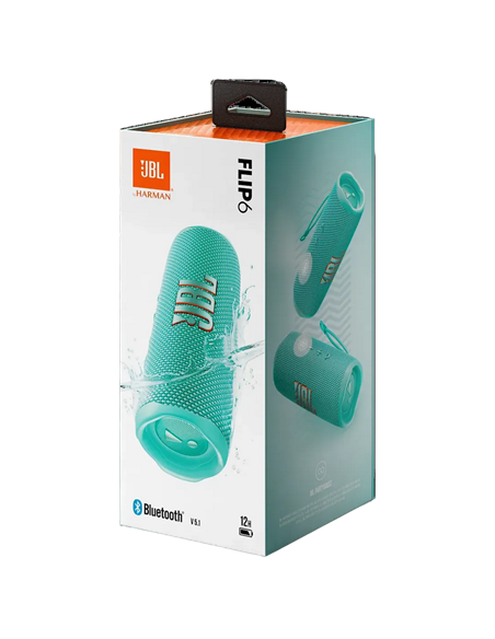 Boxă portabilă JBL Flip 6, Turcoaz