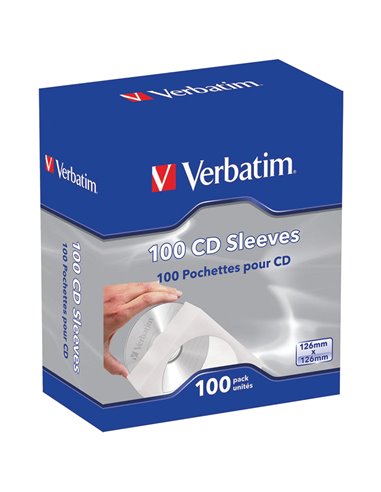 CD-DVD PAPER SLEEVES 100 PACK
