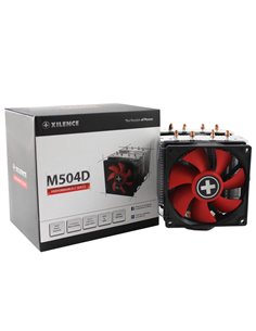 XILENCE Cooler XC044 ”M504D” Performance C Series, Intel Socket LGA 2066/2011/1851/1700/115x & AM5/AM4, up to 180W, Dual-Towe... 2