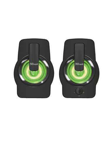 Boxe 2.0 Trust Gemi RGB Black / 12W / 3,5 AUX / USB power