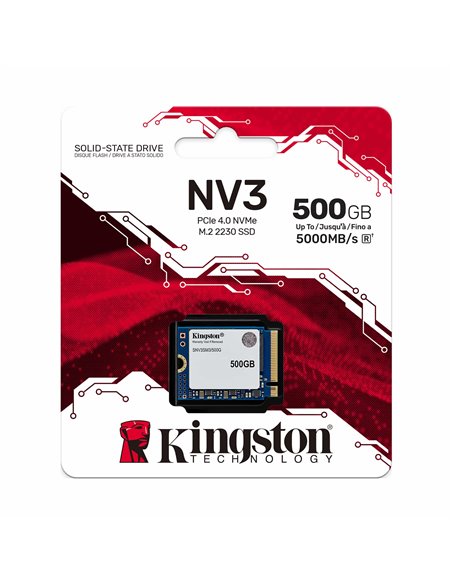 M.2 NVMe SSD Kingston NV3 500GB (SNV3SM3/500G)