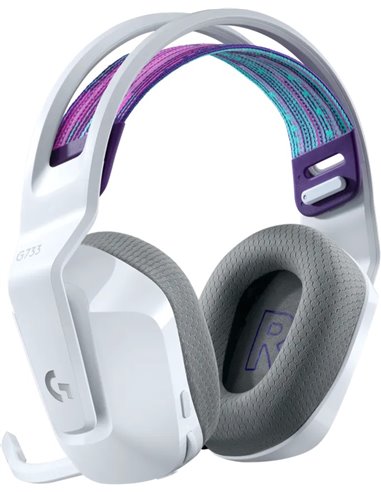 Casti Gaming Logitech Gaming G733 LIGHTSPEED Wireless RGB, White