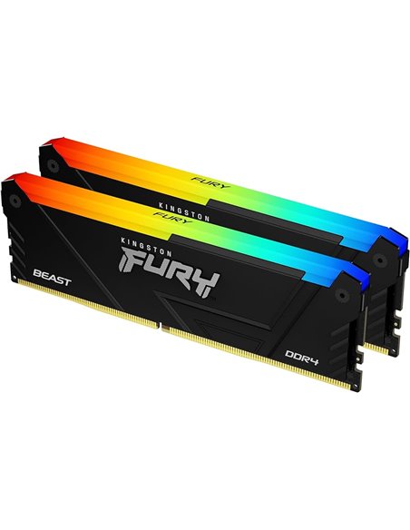 Оперативная память Kingston FURY® Beast DDR4 RGB DDR4-3600 16GB (Kit of 2*8GB)
