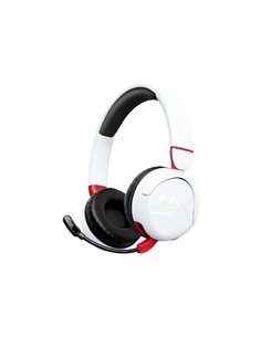 Casti Wireless Headset HyperX Cloud Mini, White/Red, [7G8F2AA]