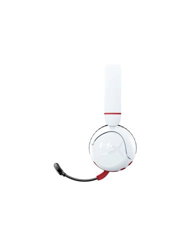Casti Wireless Headset HyperX Cloud Mini, White/Red, [7G8F2AA]