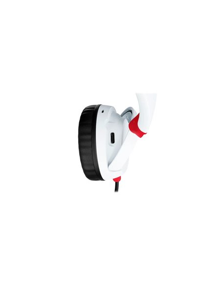 Casti Wireless Headset HyperX Cloud Mini, White/Red, [7G8F2AA]