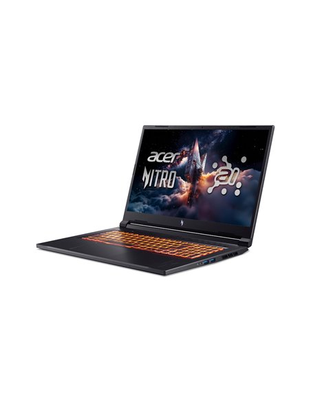 Laptop 17.3” ACER Nitro V 17 AI ANV17-41/ 144Hz/ AMD Ryzen 7 260 AI/ 32GB/ 1TB SSD/ RTX 5060/ Obsidian Black