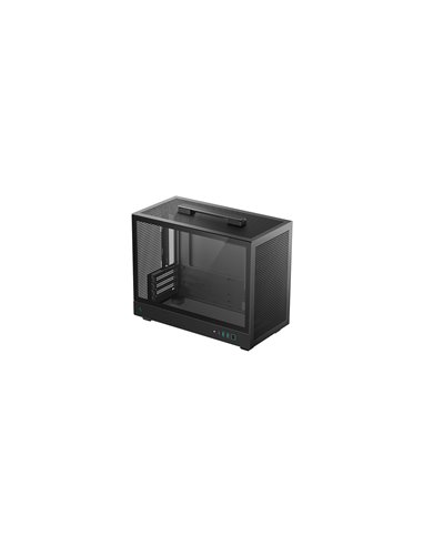 Корпус DEEPCOOL CH160 PLUS / w/oPSU / Side-Window / mATX / Black