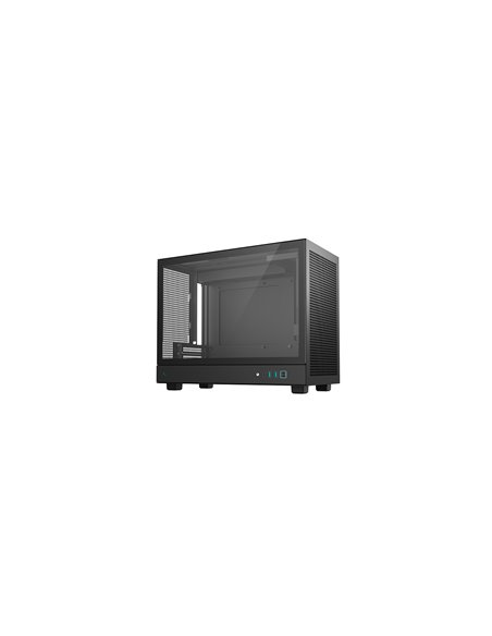 Carcasa DEEPCOOL CH160 PLUS / w/oPSU / Side-Window / mATX / Black Carcasa DEEPCOOL CH160 PLUS / w/oPSU / Side-Window / mATX / Black