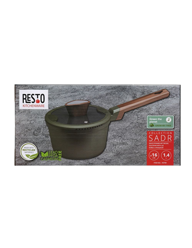 Căuș RESTO 93700, 1,4L, 16cm, Verde