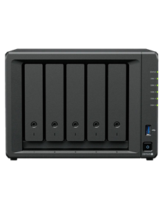 Сетевое хранилище SYNOLOGY DS1525+, Черный