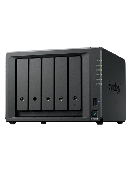Stocare atașată la rețea SYNOLOGY DS1525+, Negru