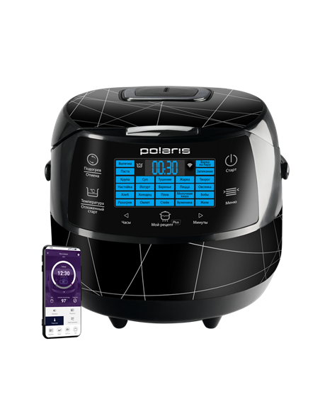 Aparat de gătit multifuncțional Polaris PMC 5017, Negru