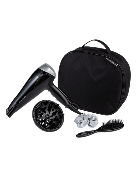 Uscător de păr Remington D3171GP, 2200W, Negru