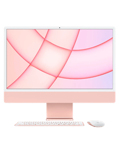 Computer All-in-One Apple iMac A2873, 24", M3 with 8-core CPU and 10-core GPU, 8GB/256GB, macOS Sonoma, Roz
